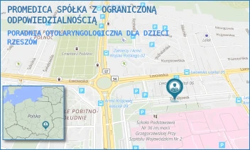 PORADNIA OTOLARYNGOLOGICZNA DLA DZIECI - PROMEDICA SPÓŁKA Z OGRANICZONĄ ODPOWIEDZIALNOŚCIĄ - ZENITOWA 5,  RZESZÓW