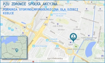 PORADNIA OTORYNOLARYNGOLOGICZNA DLA DZIECI - PZU ZDROWIE SPÓŁKA AKCYJNA - IGNACEGO PADEREWSKIEGO 4B,  KIELCE