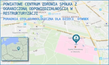 PORADNIA OTOLARYNGOLOGICZNA DLA DZIECI - POWIATOWE CENTRUM ZDROWIA SPÓŁKA Z OGRANICZONĄ ODPOWIEDZIALNOŚCIĄ - BATOREGO 44,  OTWOCK