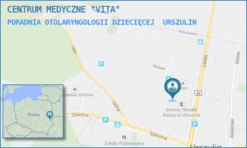 PORADNIA OTOLARYNGOLOGII DZIECIĘCEJ - CENTRUM MEDYCZNE "VITA" - MODRZEWIOWA 1/1, URSZULIN